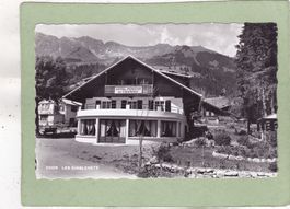 Les Diablerets Hotel Pension du Chamois  Werbekarte