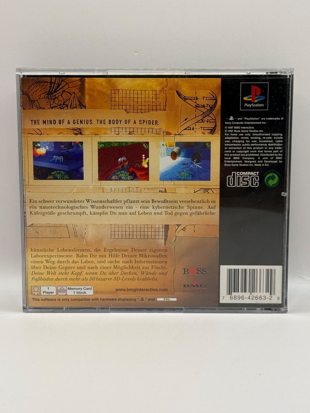 Giochi: Spider - The Video Game  - Playstation 1 - CIB – Usato da Dietikon venduto da gab_qz7y 1