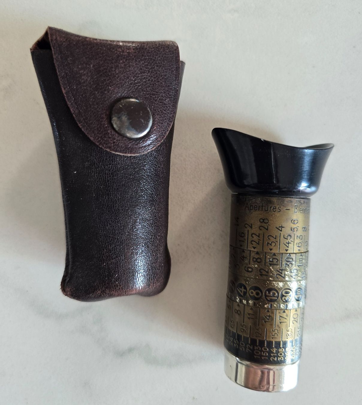 Misurare: Lios-Scop, antiker Belichtungsmesser mit Etui. – Usato da Steinmaur venduto da Pegasus24 1