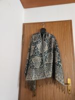 Écharpe femme élégante motif cachemire vintage Coton/soie