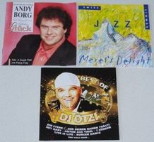 2CD's + double CD - Andy Borg, Meret't Delight & DJ Ötzi