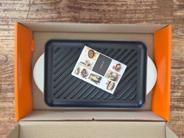 Le Creuset Grillplatte Gusseisen Meringue 32 cm NP: 145.-