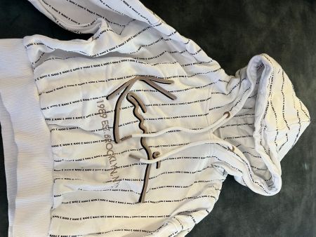 Karl Kani Hoodie weiss/schwarz Grösse S