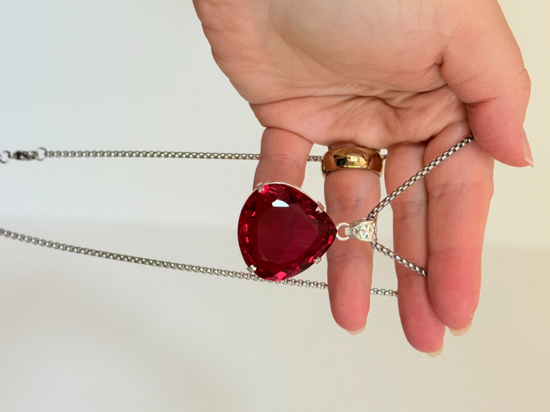 Catenine: Certificat Collier pendentif 99.05 Ct – Nuovo e nell'imballaggio originale da Genève venduto da AWWA 3