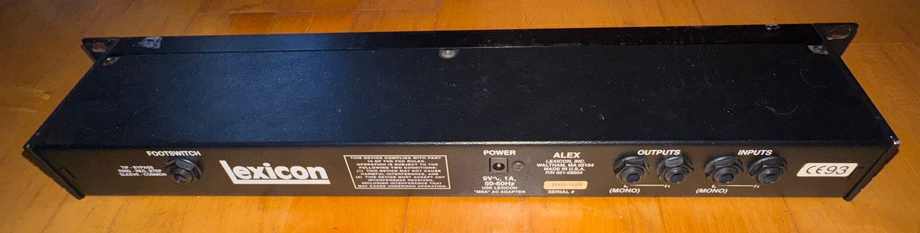 Console: Lexicon Alex (Defekt) – Difettoso da Unterengstringen venduto da NOISE 1