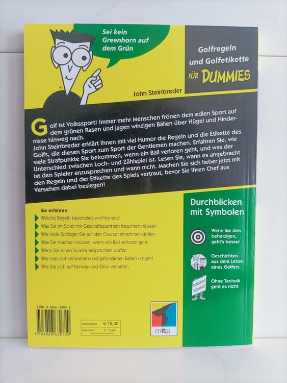 Golfregeln und Golfetikette für Dummies / John Steinbreder / | Kaufen ...