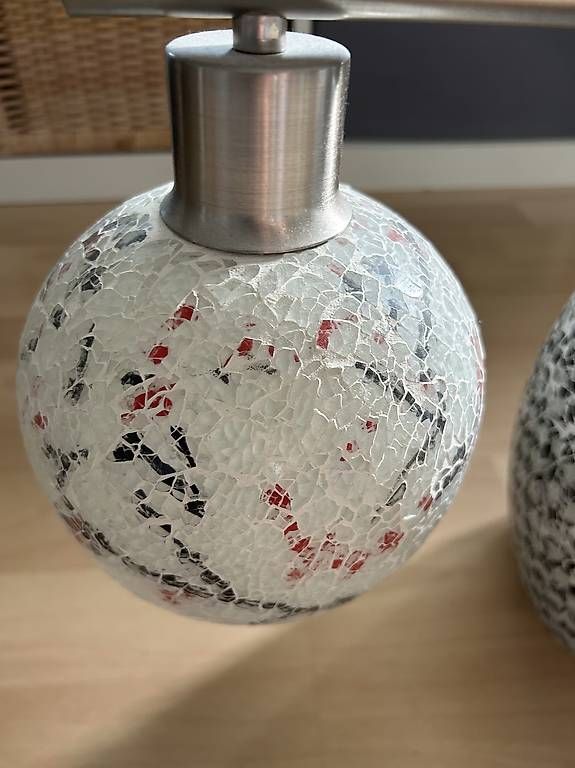 Lampadari & plafoniere: Glas-Mosaik-Deckenlampe  – Usato da Oensingen venduto da Focus1975 1