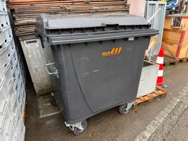 Ochsner 1100 lt. Abfallcontainer schwarz guter Zustand
