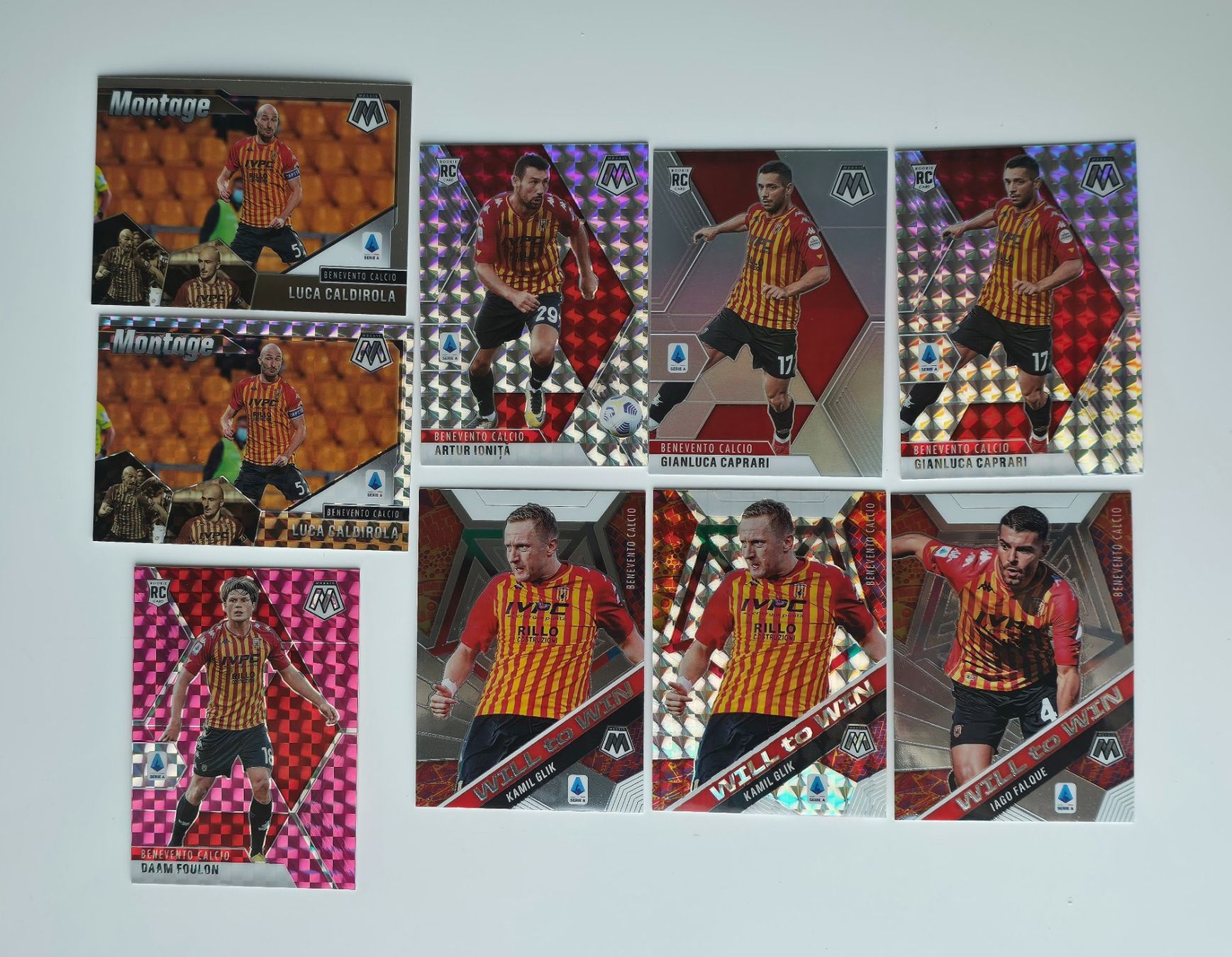 Panini Carte collezionabili: Panini Select - Benevento bundle - 2 numbered and foil – Nuovo (secondo la descrizione) da Onex venduto da msan.cards