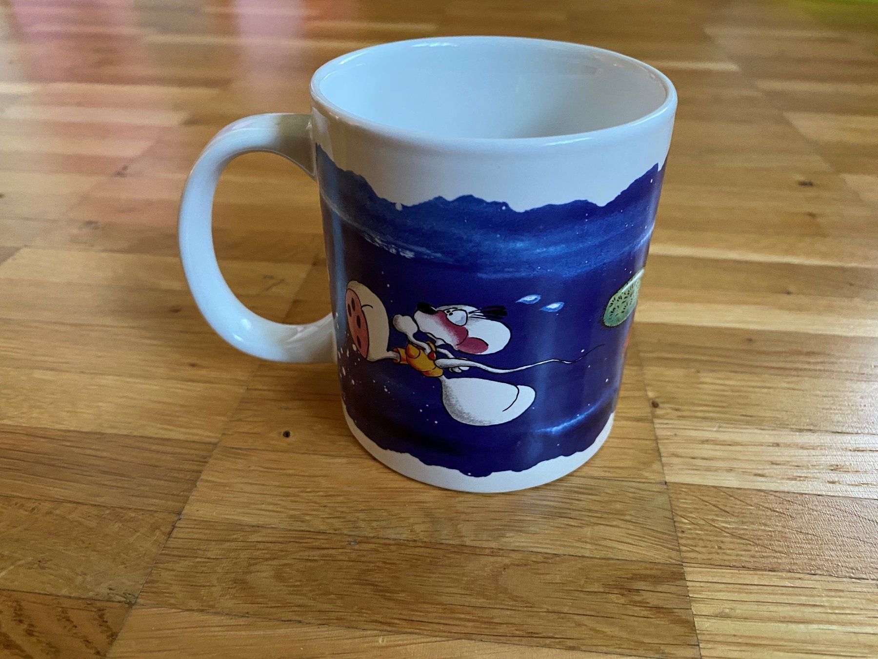 Tazze: Tasse Original Diddl Liebe auf den ersten Stich – Usato da Kastanienbaum venduto da Muenchnerkindl1