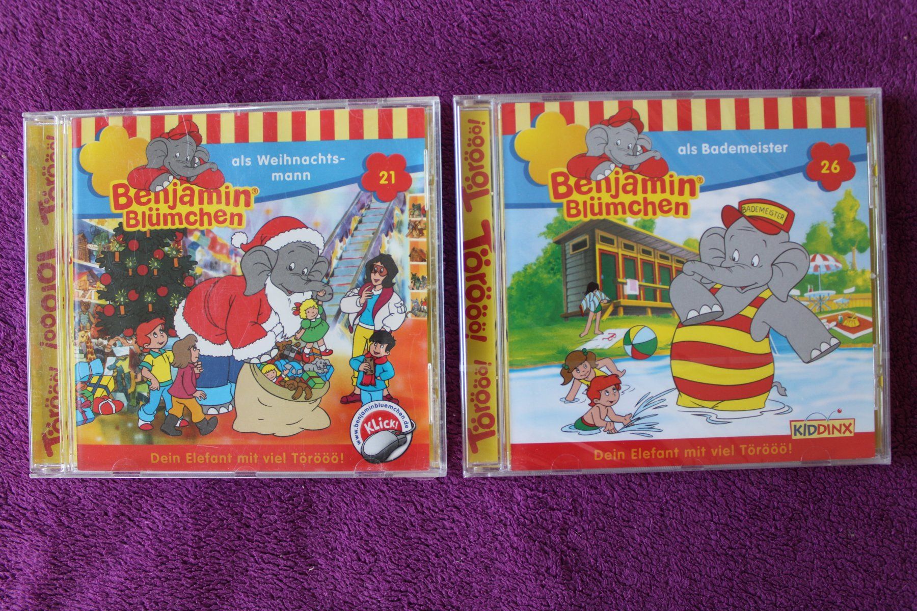 CD: 6 - Benjamin Blümchen - Hörspiel - CD´s – Usato da Müllheim Dorf venduto da Seeeule01 3