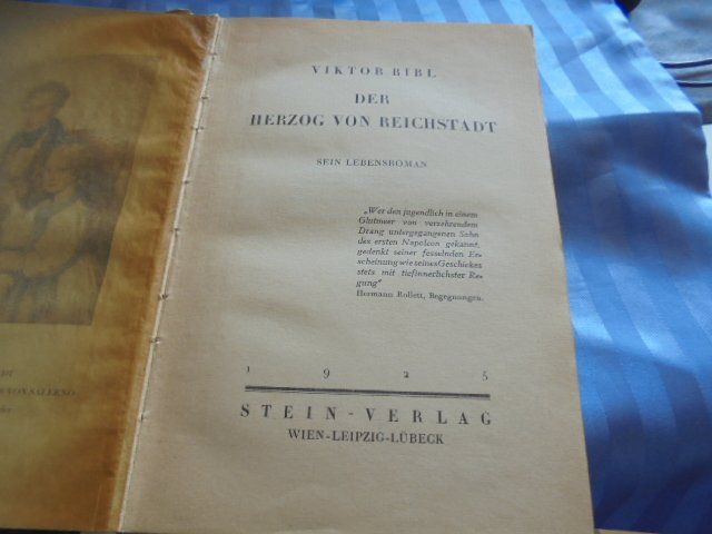 Bücher: Der Herzog von Reichstadt – Gebraucht aus Hinwil von Glasperlen 2