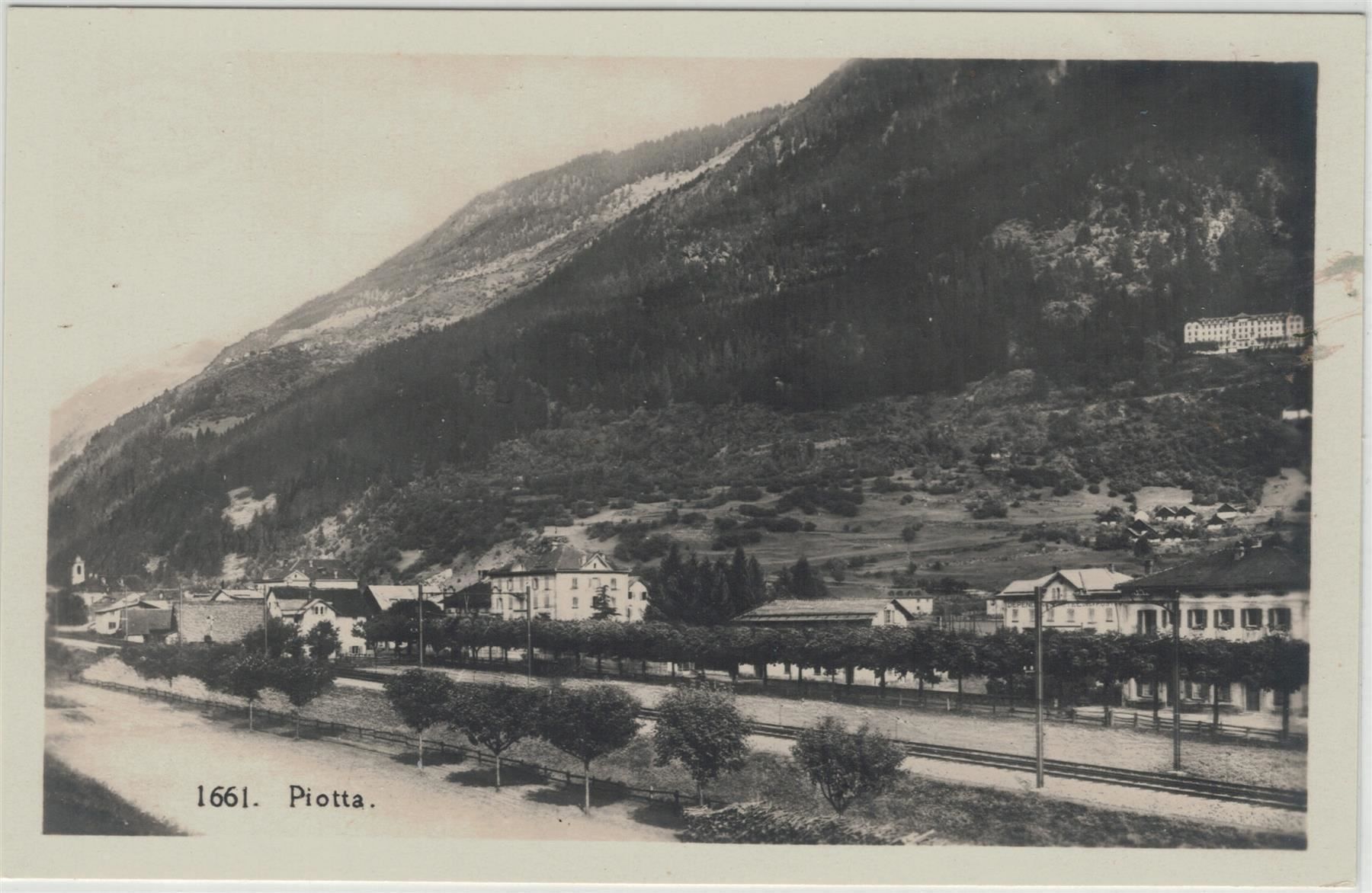 Cartoline postali: TI 47 PIOTTA – Nuovo (secondo la descrizione) da Fribourg venduto da philafri