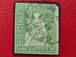 1862, 26G (26B4) fehlerfrei mit Bogenrand, Kat: 120.-+