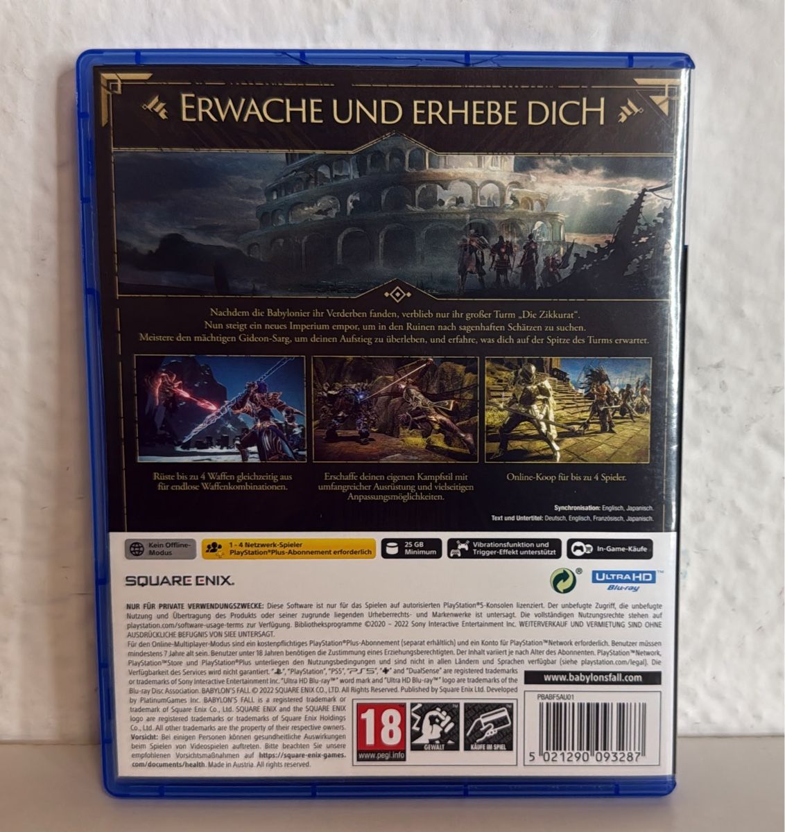 Sony Giochi: Babylon's Fall PS5 Game – Usato da Ehrendingen venduto da bubulence 1