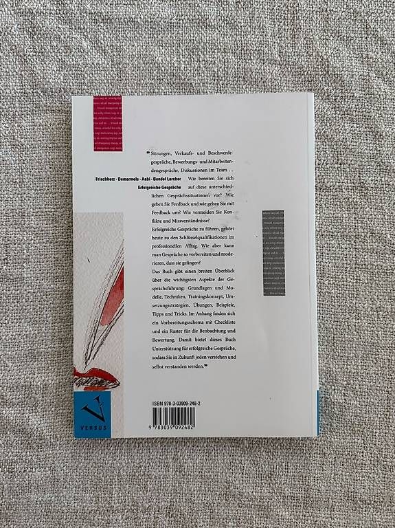 Libri: Frischherz: Erfolgreiche Gespräche – Nuovo e nell'imballaggio originale da Luzern venduto da arl_bgv9 1
