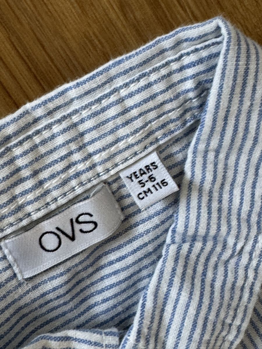 Lotti & Set di vestiti: 2 Langarmshirts und ein Hemd Grösse 116 – Usato da Basel venduto da spassbremse 3