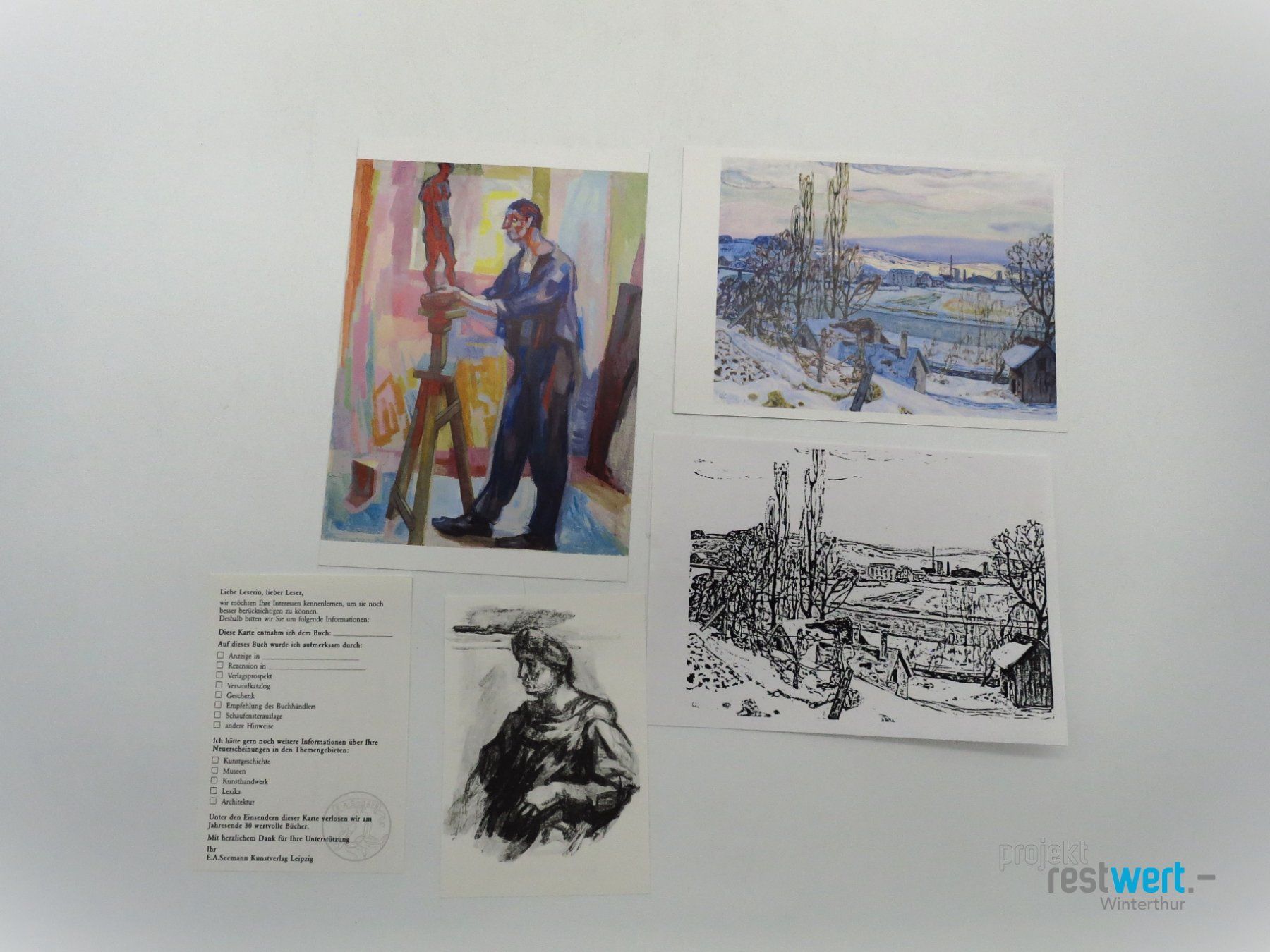 Libri: ERNST GUBLER - Conversa Texte und Bilder – Usato da Winterthur venduto da Restwert_Winterthur 1
