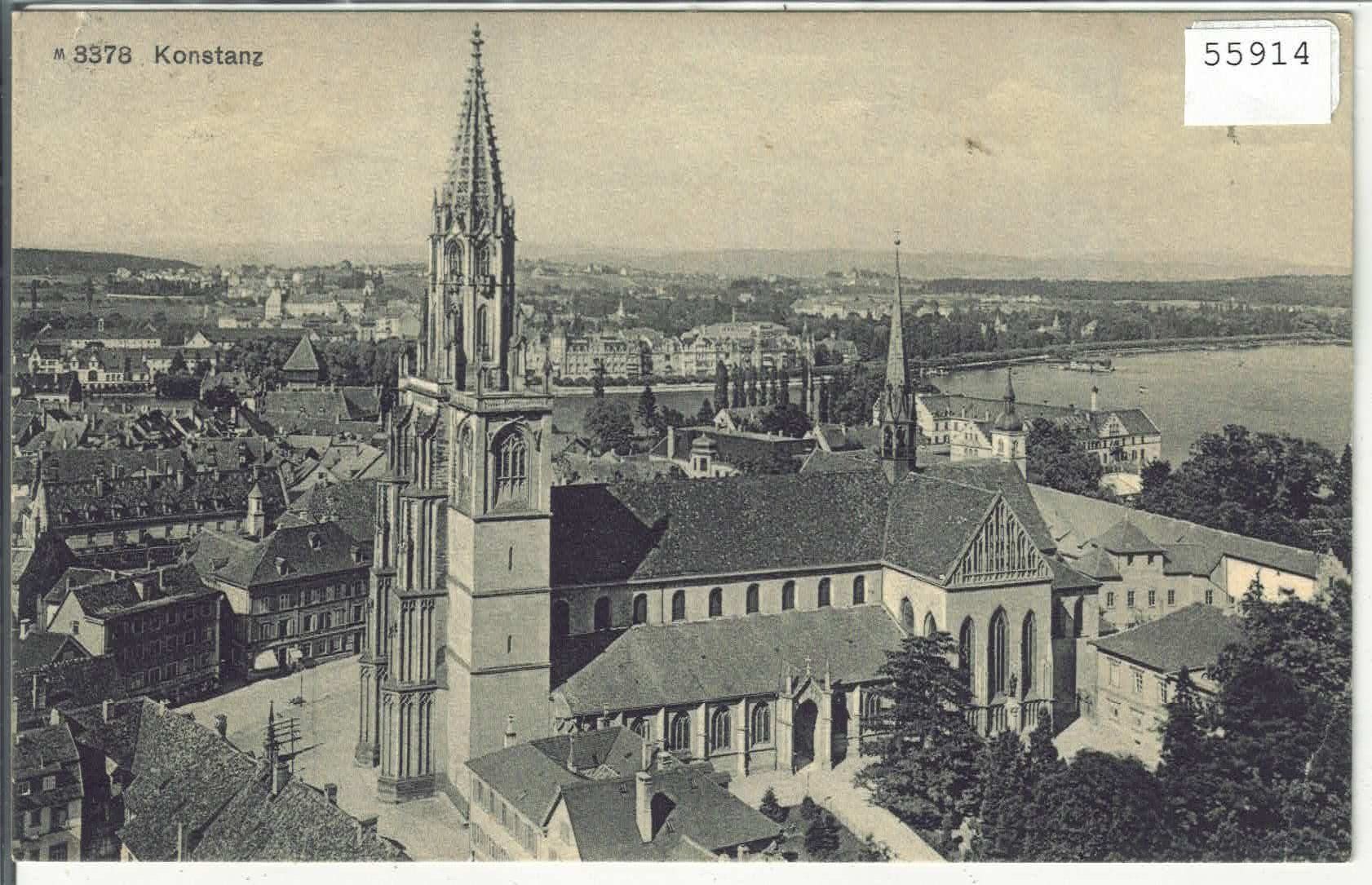 Cartes postales: Konstanz - Dom von oben – D'occasion à Ettingen par Kartenplanet