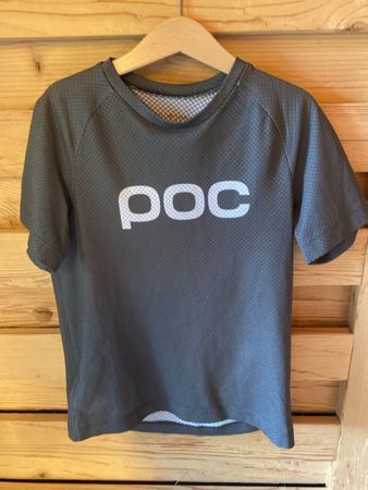 POC T-Shirt, Grau, Grösse 6-8 Years Top!
