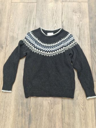 Wolle-Pullover Brora schwarz Grösse XS/S guter Zustand