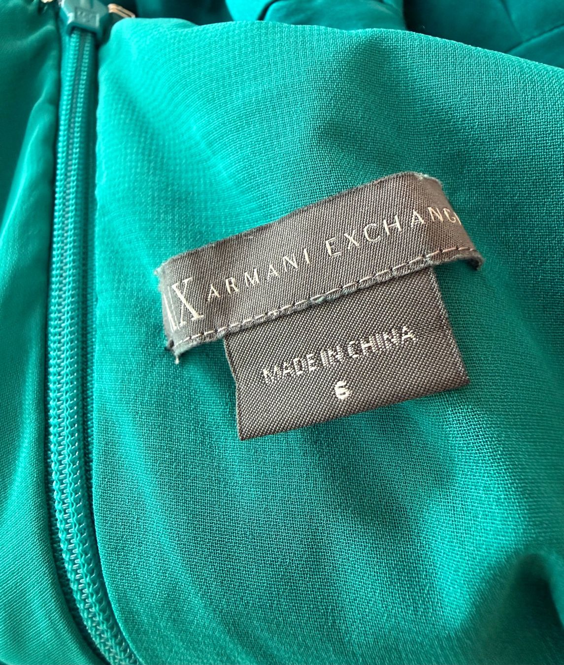 Armani Vestiti: A/X Armani Exchange Seide Kleid Gr.6 – Usato da Unterägeri venduto da Jutka_04 3