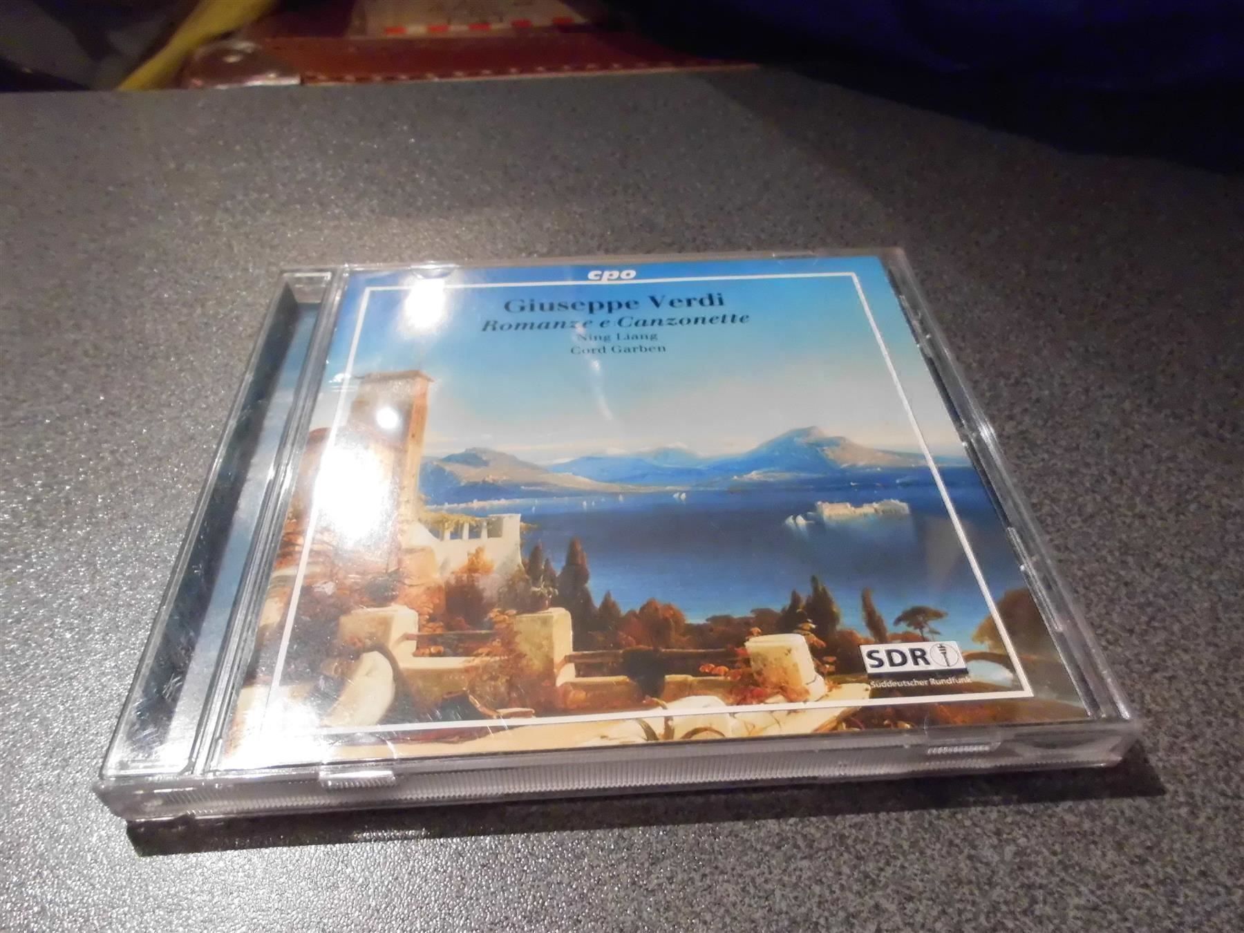 CD: CD Giuseppe Verdi, Romanze e canzonette – Usato da Zürich venduto da abraxas1291