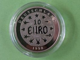 Neusilber 1998 - Erste Prägung