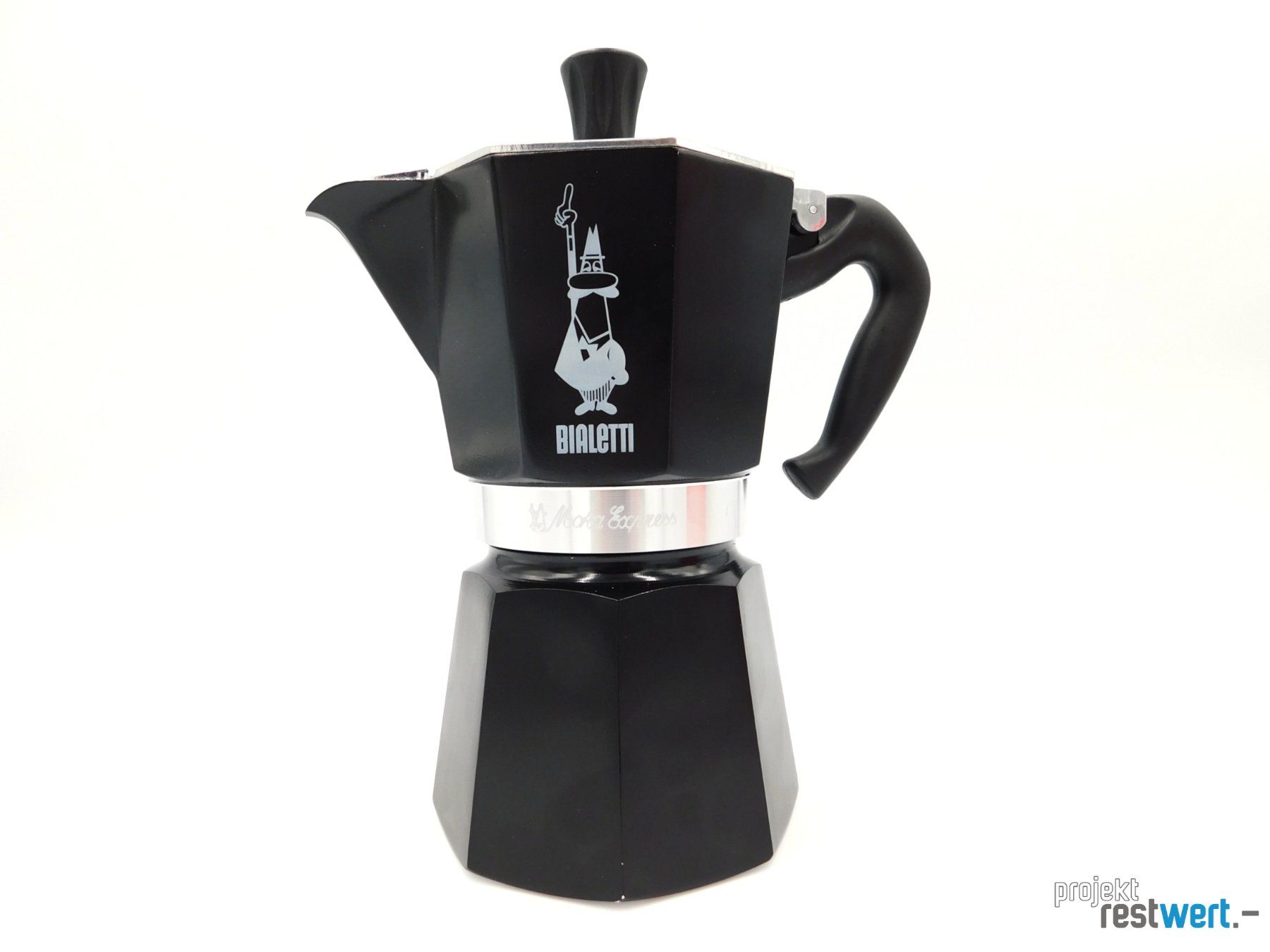 Bialetti Macchine per caffè & Macchine per espresso: Kaffeekocher Schwarz von BIALETTI – Nuovo (secondo la descrizione) da Bülach venduto da restwert_buelach 1