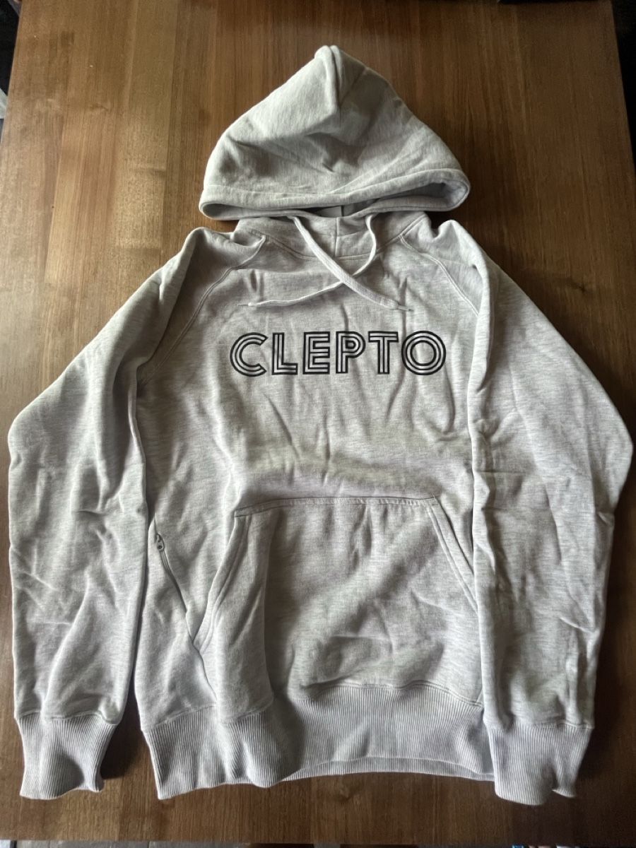 Maglioni & Felpe: Kapuzenpullover Clepto grau neuwertig  – Nuovo (secondo la descrizione) da Belp venduto da jon_y6sj