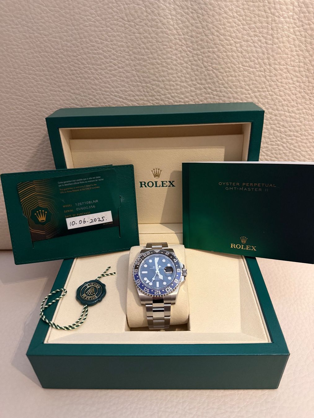 Rolex Orologi: Rolex GMT-Master II Keramik Lünette Batman – Nuovo (secondo la descrizione) da Dielsdorf venduto da HorologyVault 3