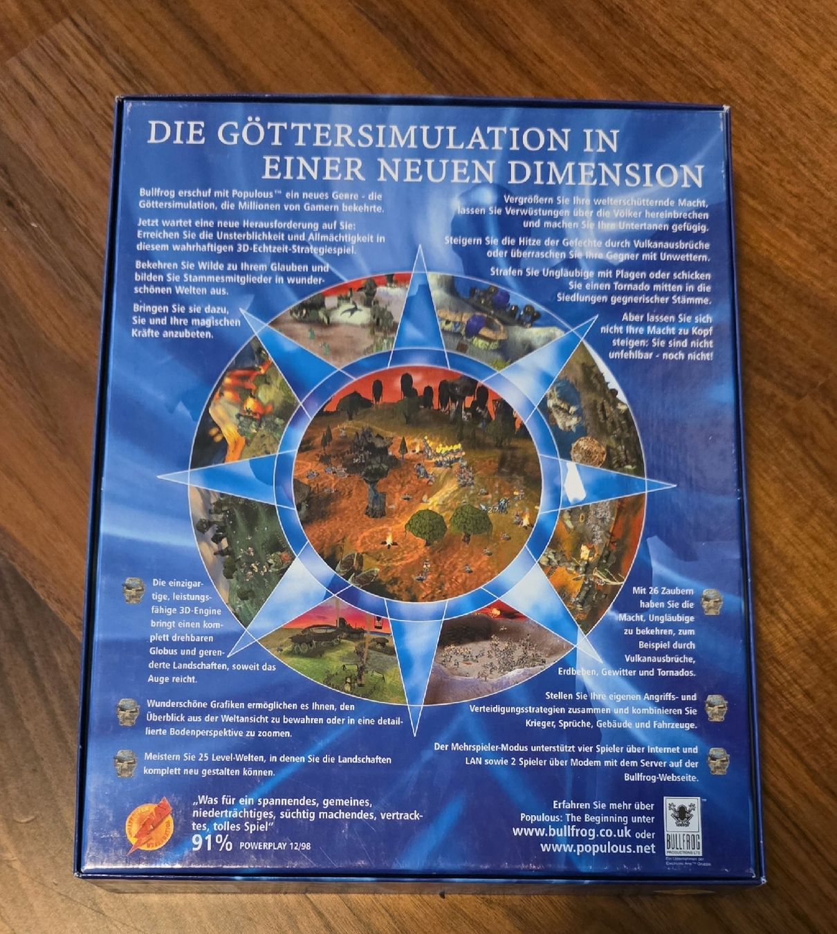 Giochi: Populous The Beginning Big Box PC CD-ROM komplett – Usato da Jona venduto da AntonioSposito 1