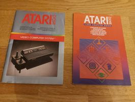 Atari 2600 Spielkatalog + Anleitung
