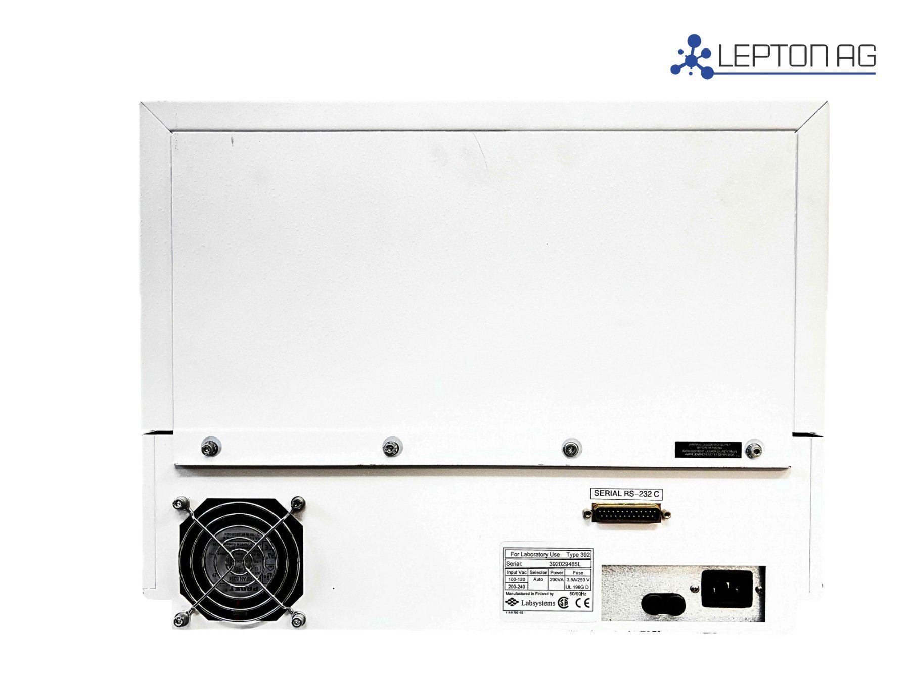 Accessori da laboratorio: Labsystems Luminoskan Ascent Type 392 microplate reader – Usato da Niederdorf venduto da LeptonAG_Labor 3
