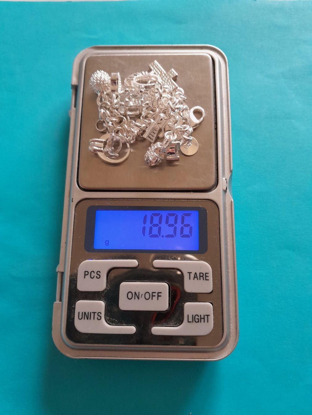 Bracciali & Braccialetti: Armkette mit 2 Steinen, 19g, 20cm – Usato da Aarau venduto da Reto_BA_01 5