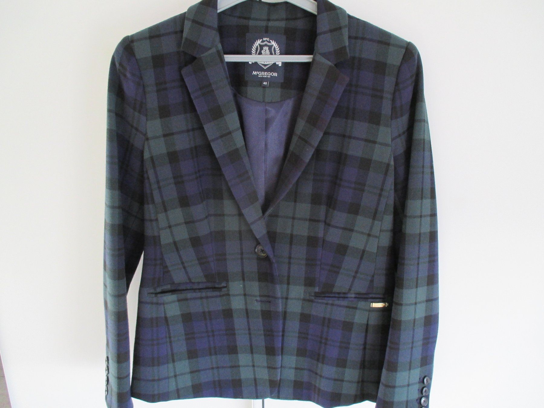 Jacken: Blazer von McGregor, Schottenkaro, Grösse 40 - NEU – Neu (gemäss Beschreibung) aus glattfelden von carlo046