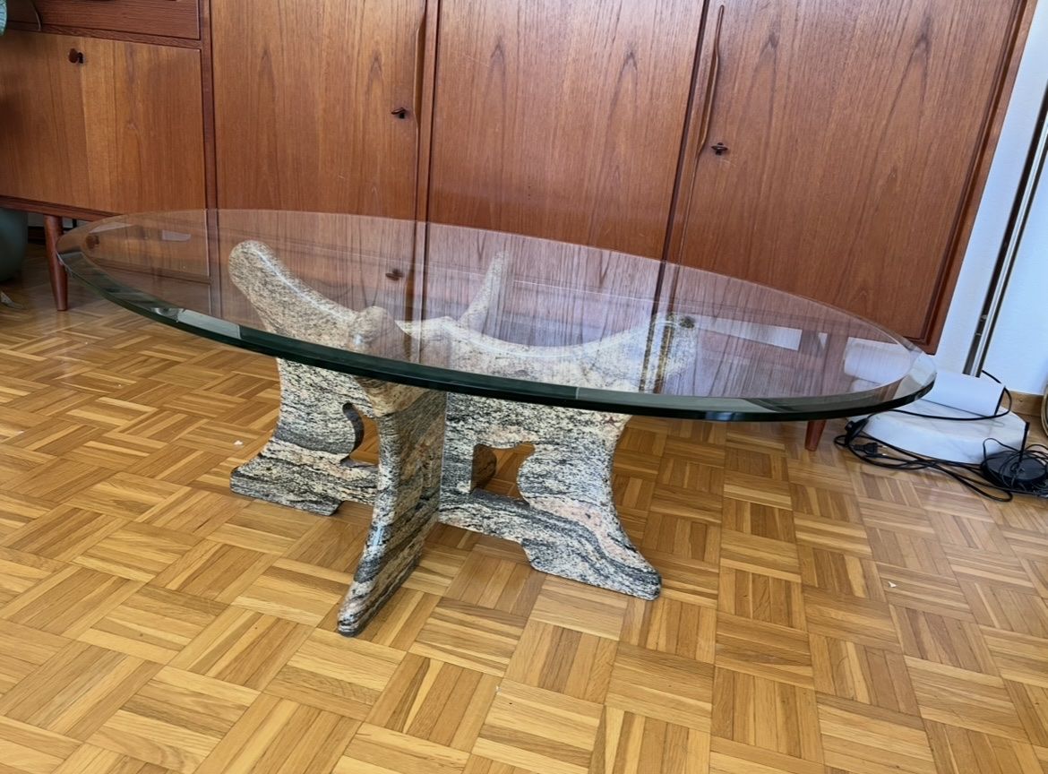 Tavoli: Couchtisch mit Marmorsockel – Usato da Kreuzlingen venduto da jos_h2rp 3