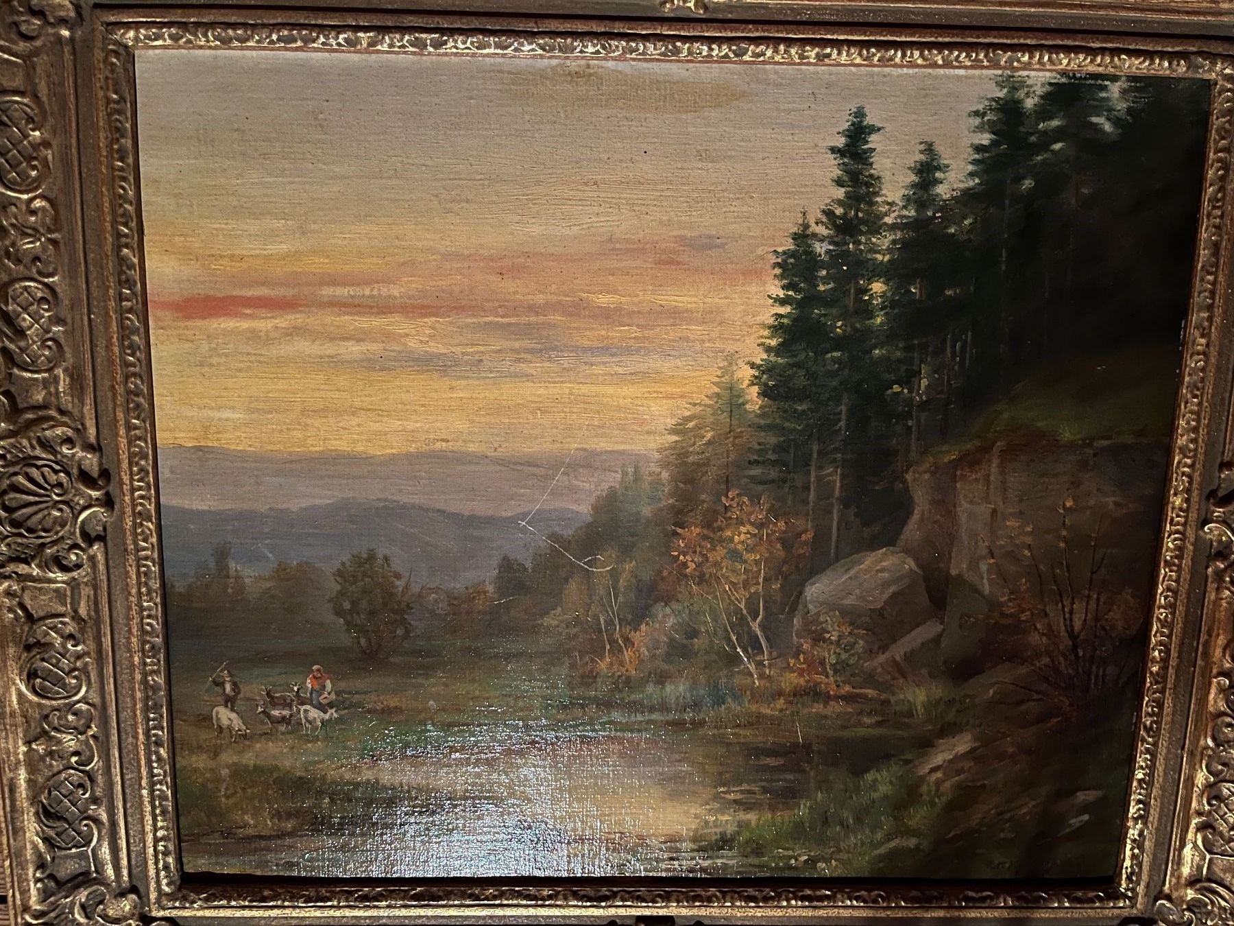 Dipinti: Ölbild von A. Vogelsang – Usato da Bern venduto da Vineb 4
