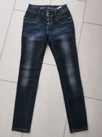 Dunkelblaue Jeans, Blue Monkey, W28 L32