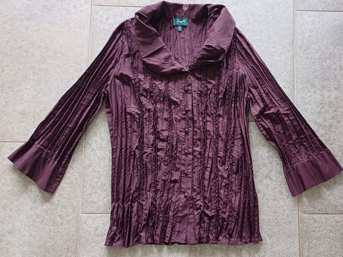 Camicette: Edle crinkle Kingfield Bluse Gr.42 – Nuovo (secondo la descrizione) da Stäfa venduto da Ildi