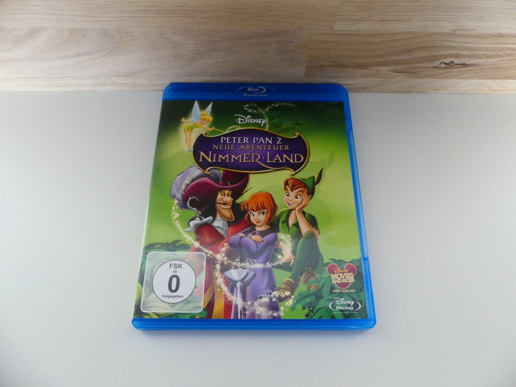 Peter Pan 2 Neue Abenteuer Bluray DVD Disney für Kids (Gebraucht