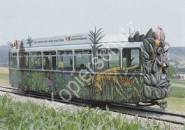 Strassenbahn Basel BLT B3 1341 Werbetram