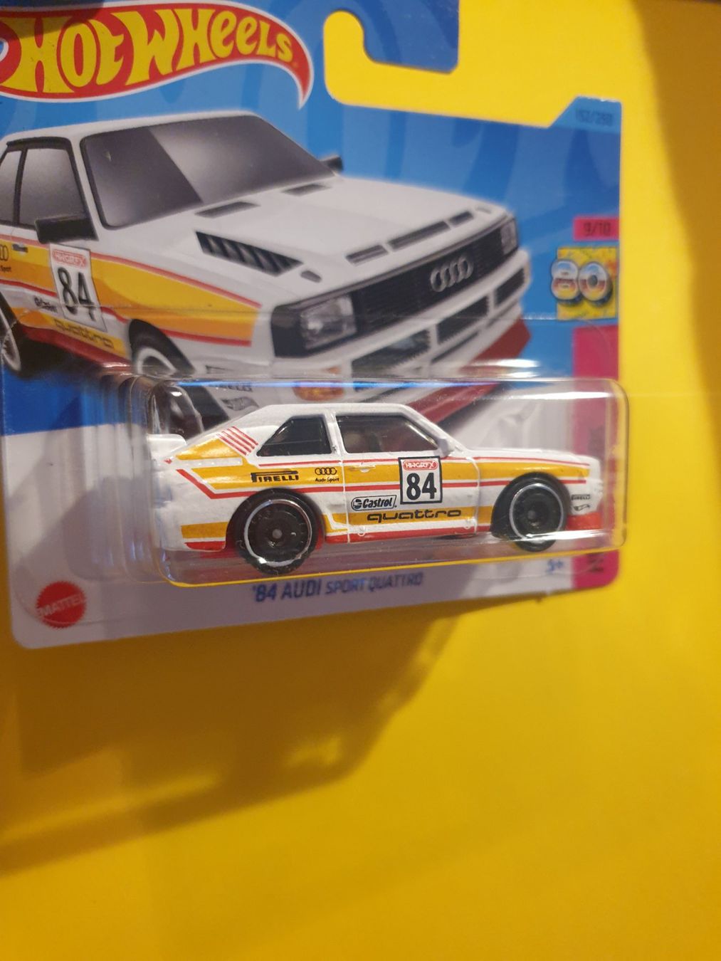 Hot Wheels Modellini d'auto: Hot Wheels '84 AUDI SPORT QUATTRO – Nuovo e nell'imballaggio originale da Oftringen venduto da Rotor 2