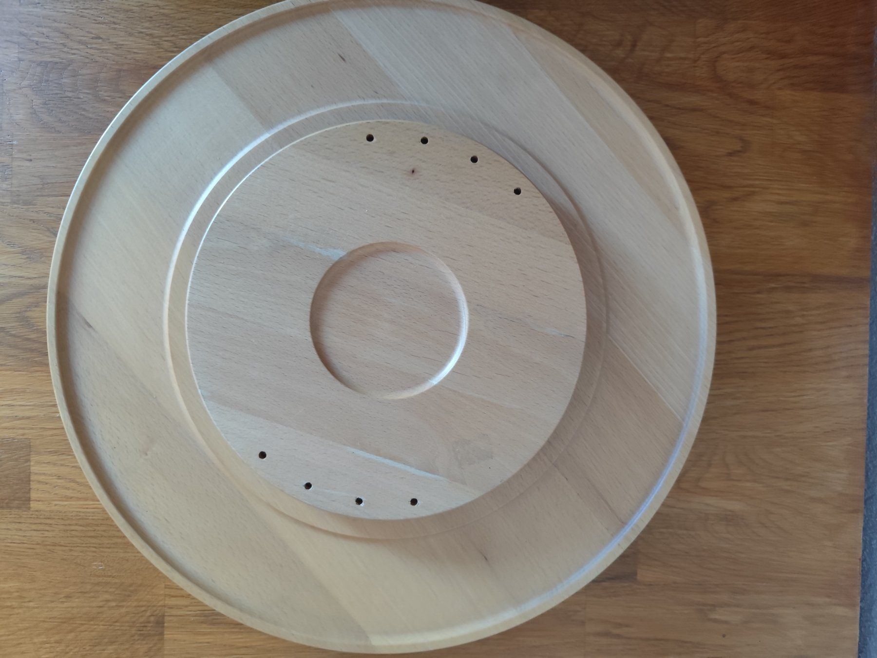 Servierplatten: Drehteller Holz – Neu (gemäss Beschreibung) aus Erlinsbach SO von Uloa1