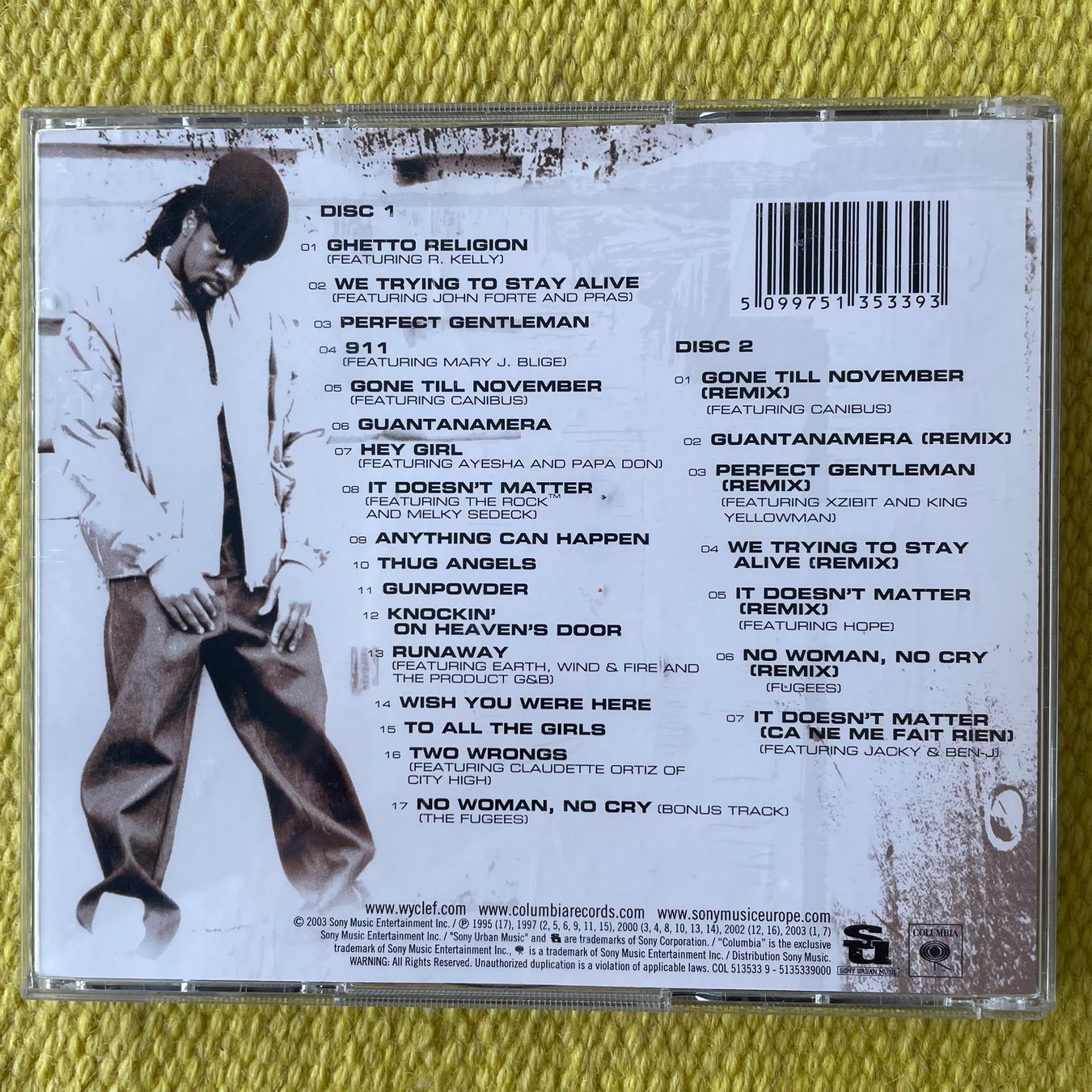 CDs: WYCLEF JEAN-2CD GREATEST HITS – D'occasion à Rorschacherberg par CD-Roli 1