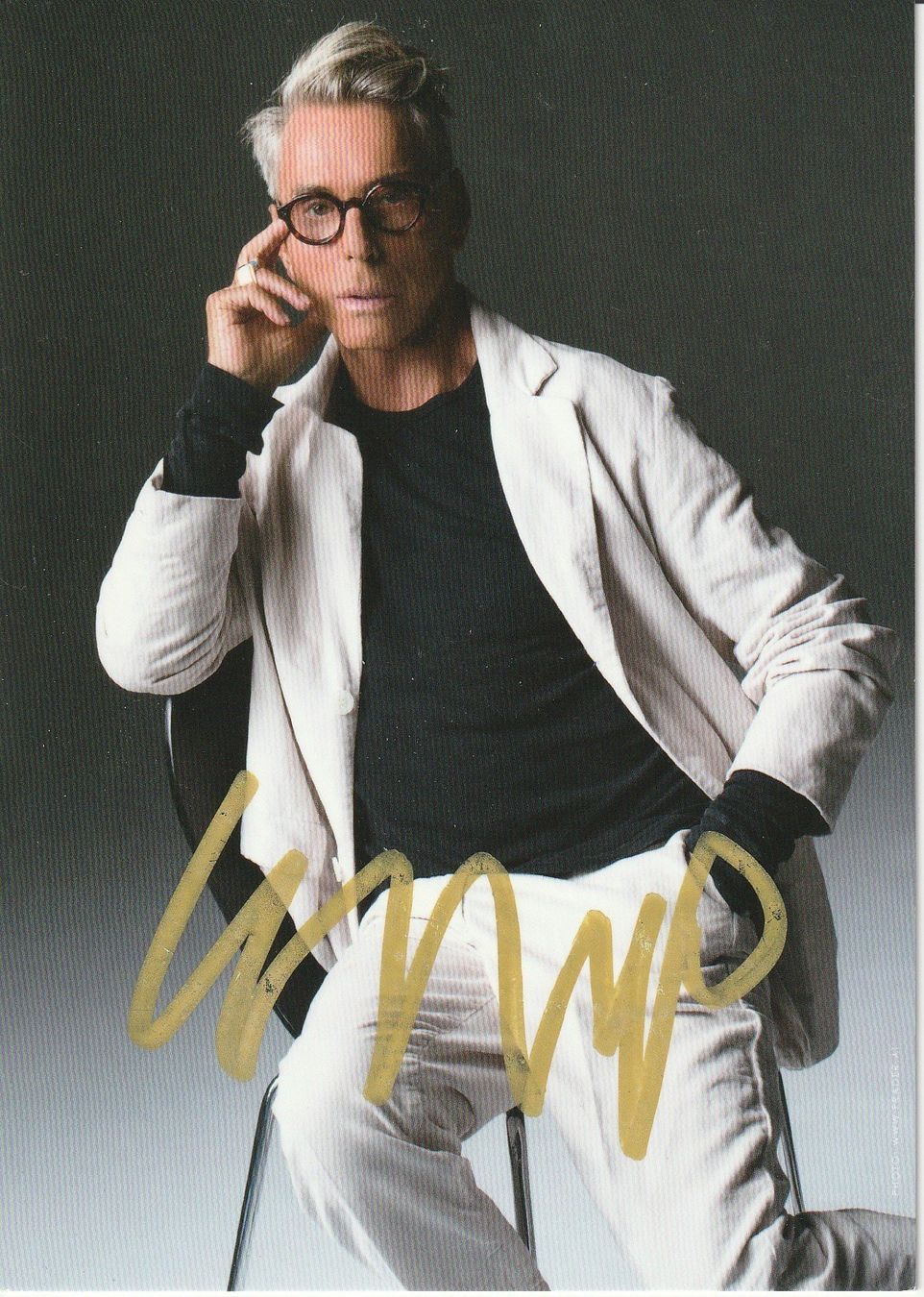 Autogramme: Wolfgang Joop / Originalautogramm – Gebraucht aus Schwyz von racingautographs
