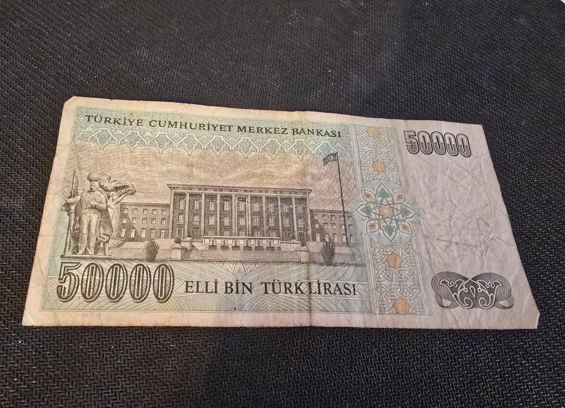 Banconote: Billet Turquie 50000 – Usato da Petit-Lancy venduto da Minnie26 1