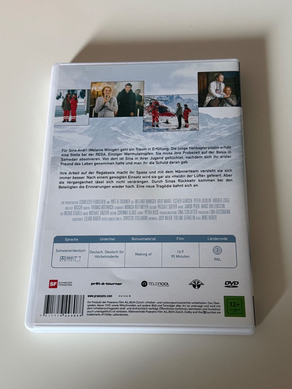 Alle DVDs: DVD Heldin der Lüfte Melanie Winiger – Gebraucht aus Altstätten SG von sheamus 1