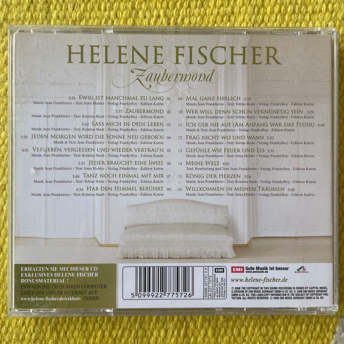 CDs: HELENE FISCHER-ZAUBERMOND – Gebraucht aus Rorschacherberg von CD-Roli 1