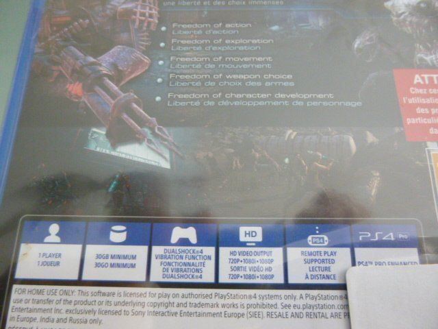 Sony Spiele: Elex - PS4 - 100% NEW – Neu und originalverpackt aus Pambio Noranco von Pol69 2